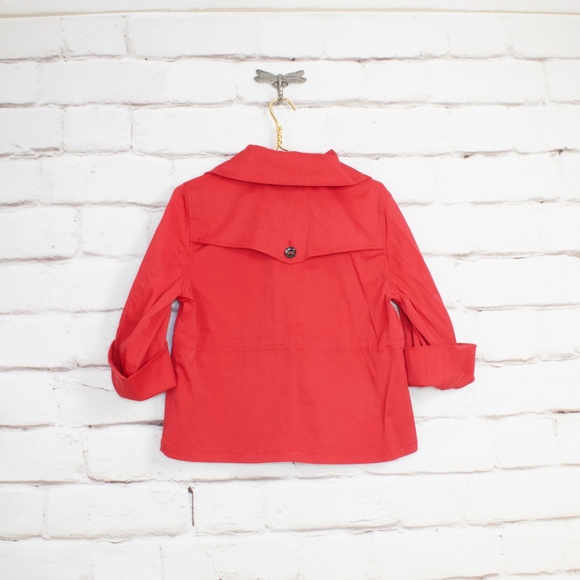 Ruby Rd. Red Light Fall Spring Jacket Size 10 - Picture 6 of 8